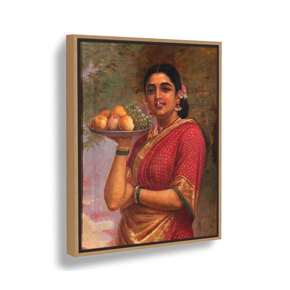 The Maharashtrian Lady - FLOATING FRAME