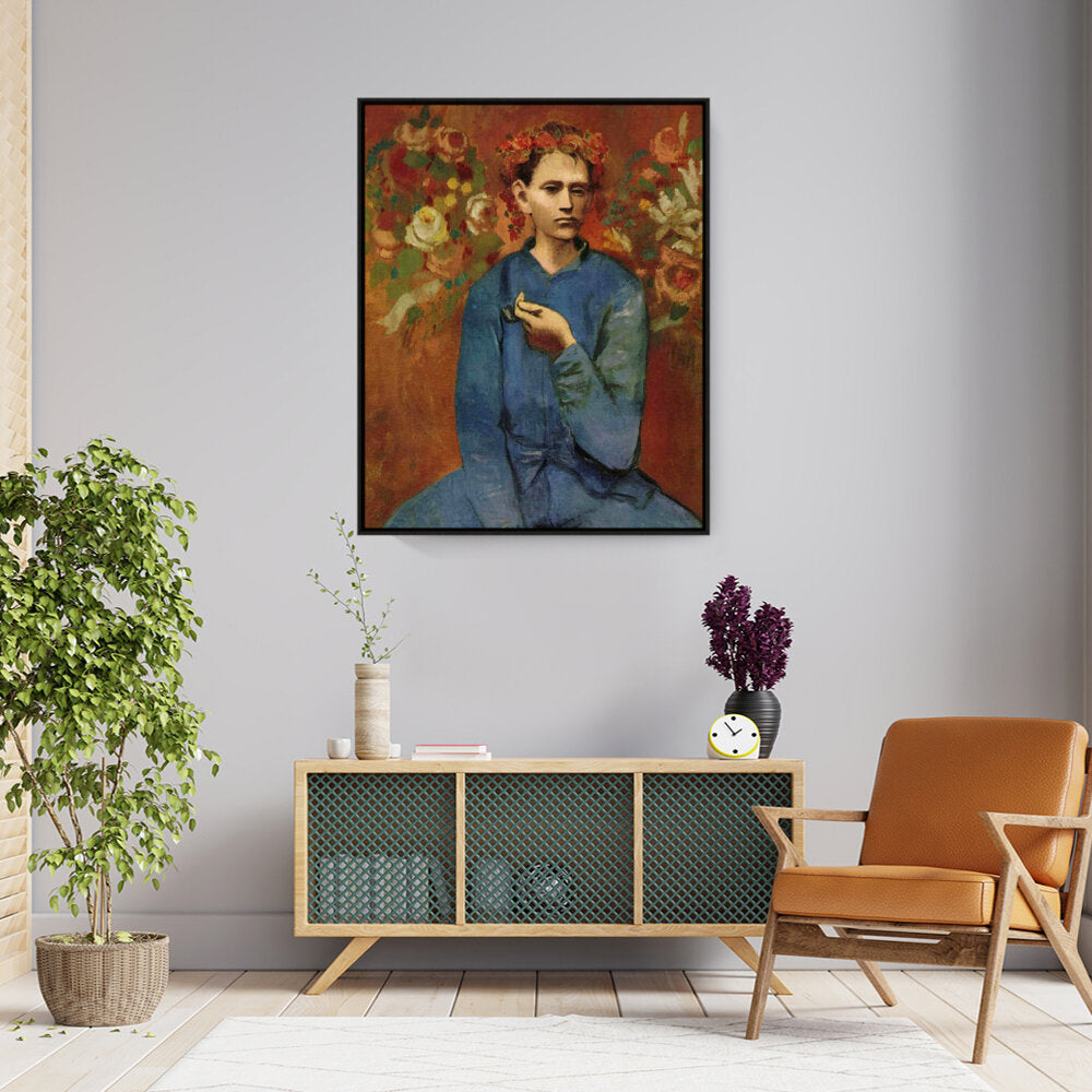Picasso's Boy With A Pipe - FLOATING FRAME