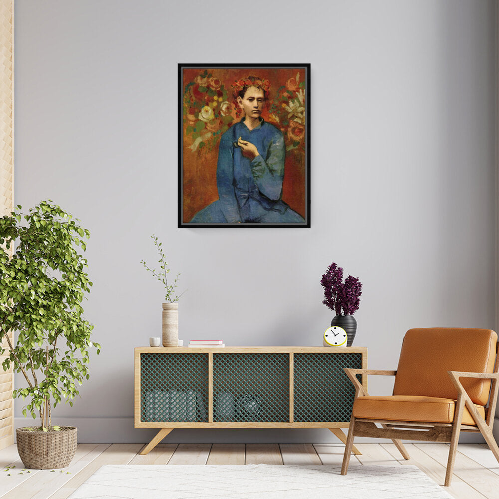Picasso's Boy With A Pipe - FLOATING FRAME