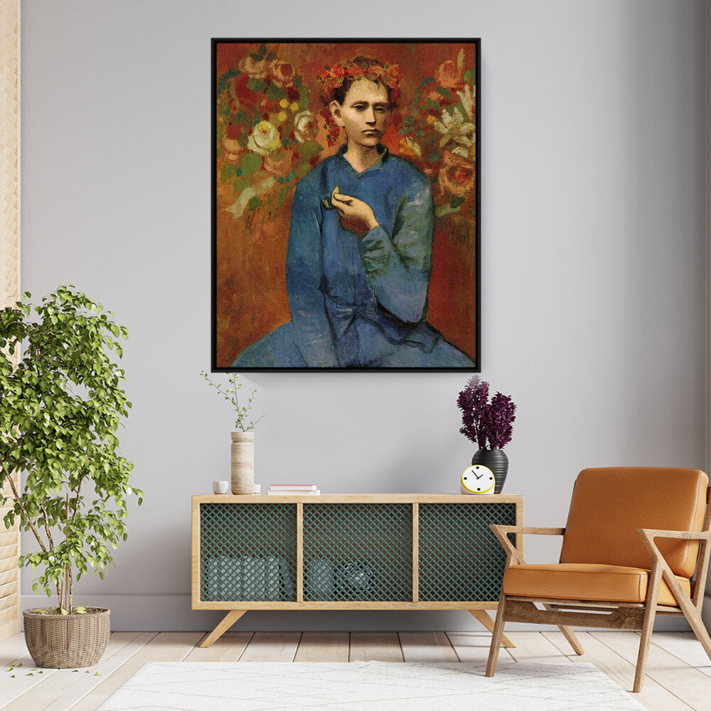 Picasso's Boy With A Pipe - FLOATING FRAME