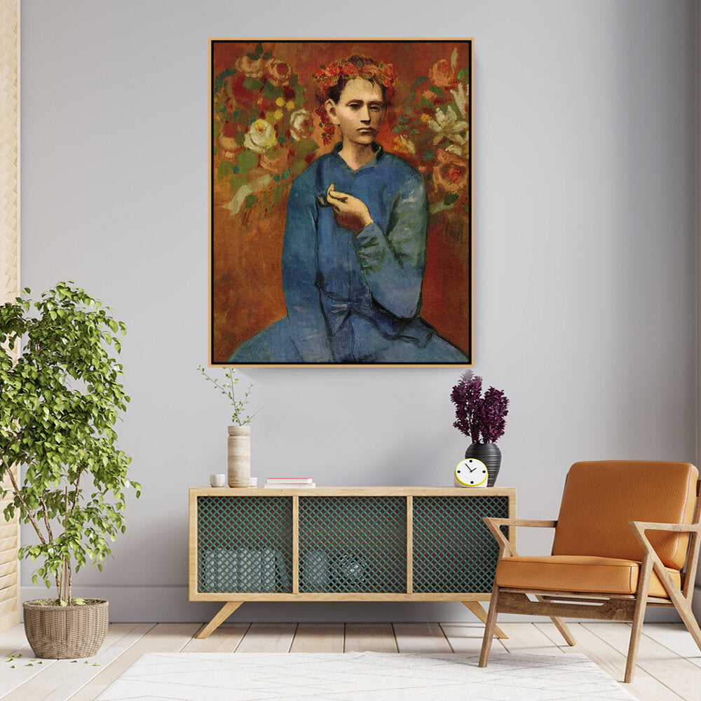 Picasso's Boy With A Pipe - FLOATING FRAME