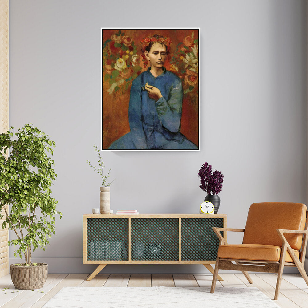 Picasso's Boy With A Pipe - FLOATING FRAME