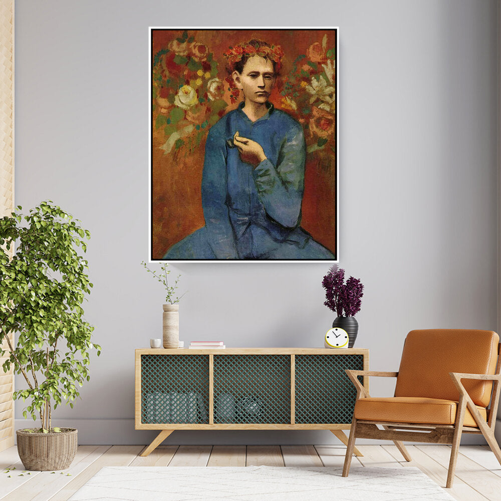Picasso's Boy With A Pipe - FLOATING FRAME