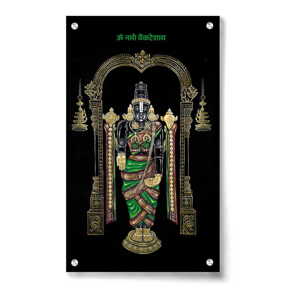 Lord Balaji - Acrylic Wall Photo