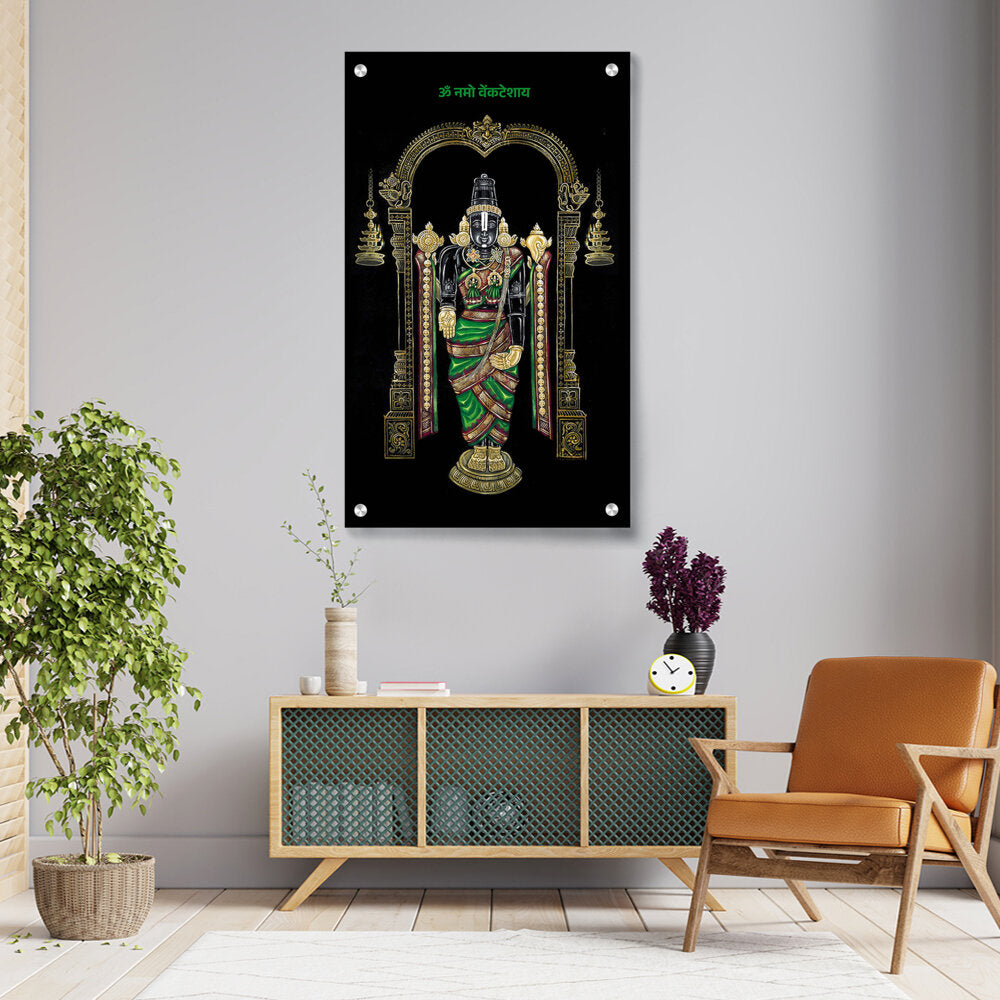 Lord Balaji - Acrylic Wall Photo