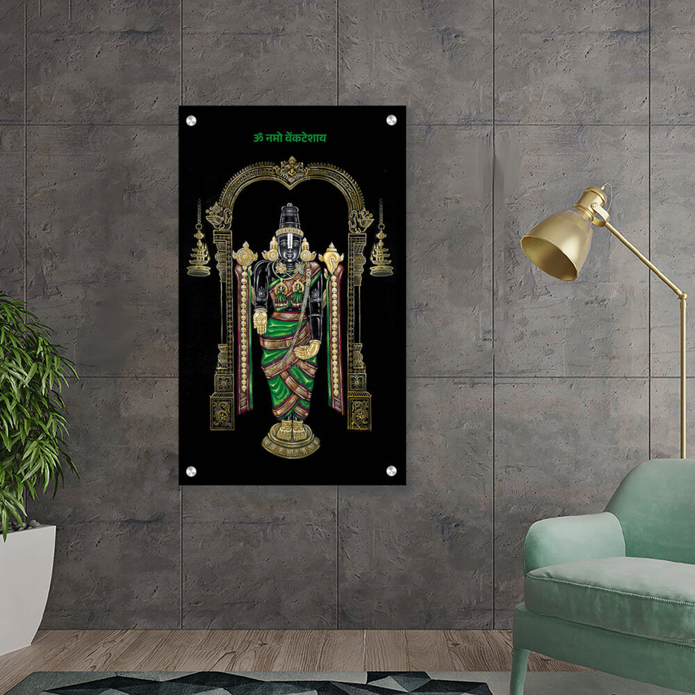 Lord Balaji - Acrylic Wall Photo