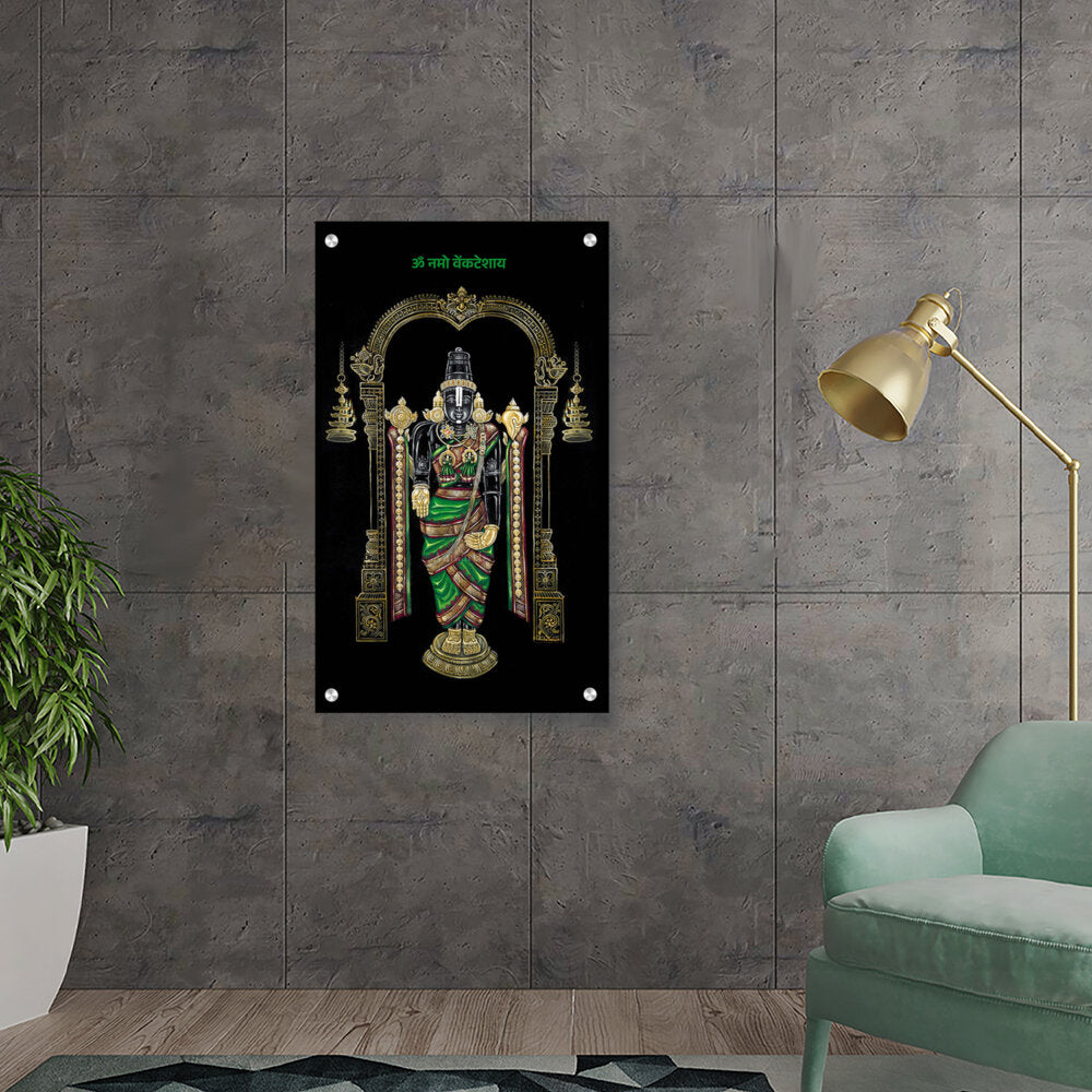 Lord Balaji - Acrylic Wall Photo