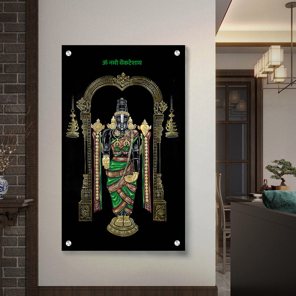 Lord Balaji - Acrylic Wall Photo