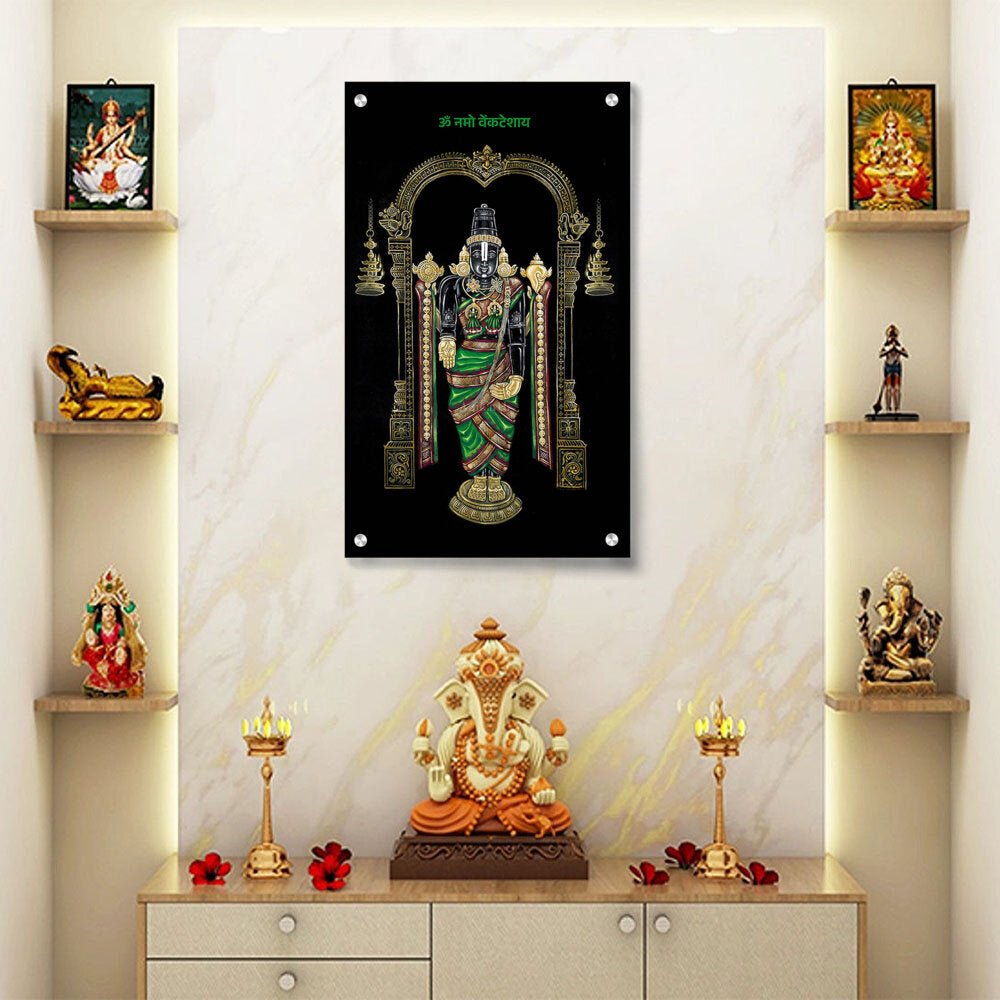 Lord Balaji - Acrylic Wall Photo