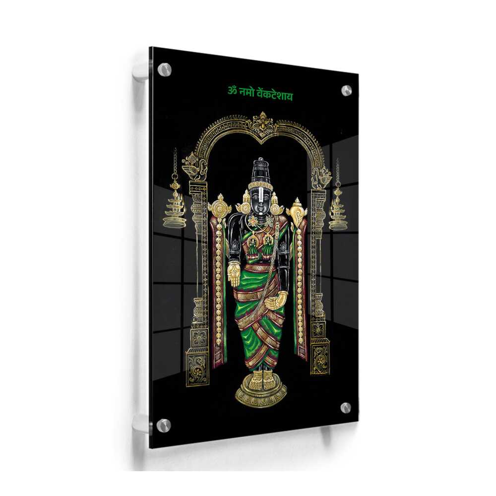 Lord Balaji - Acrylic Wall Photo