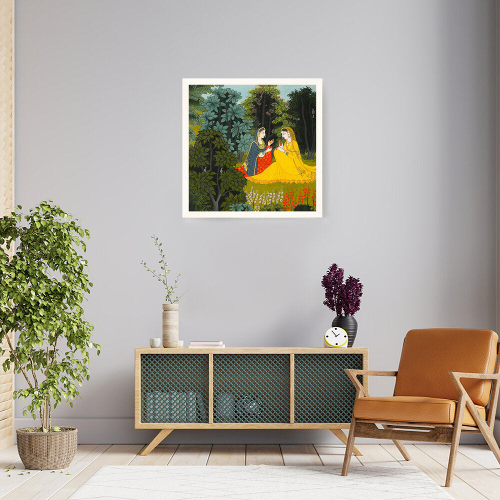 Gita Govinda - Framed Canvas