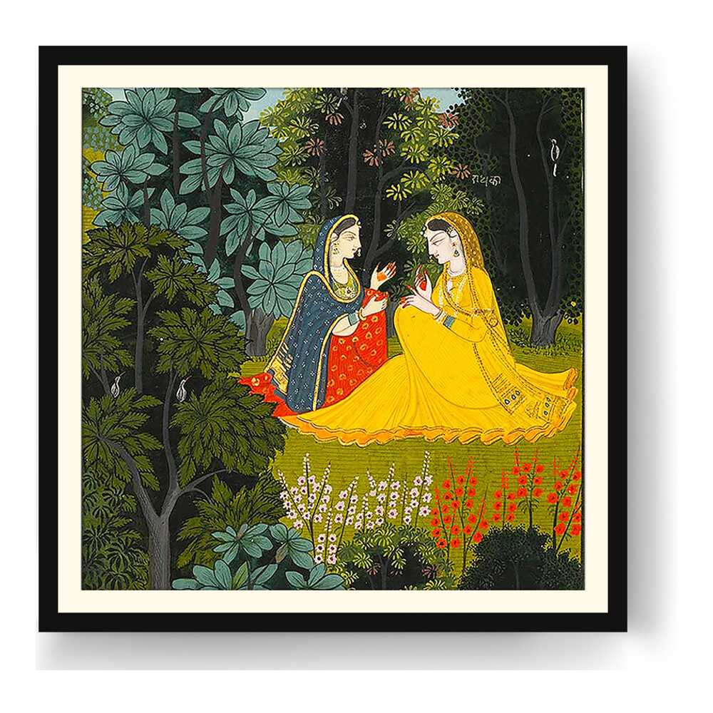 Gita Govinda - WALL MOUNT FRAME