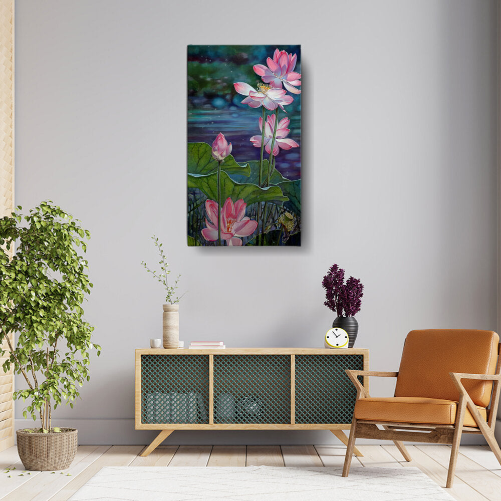 Watercolor Lotus