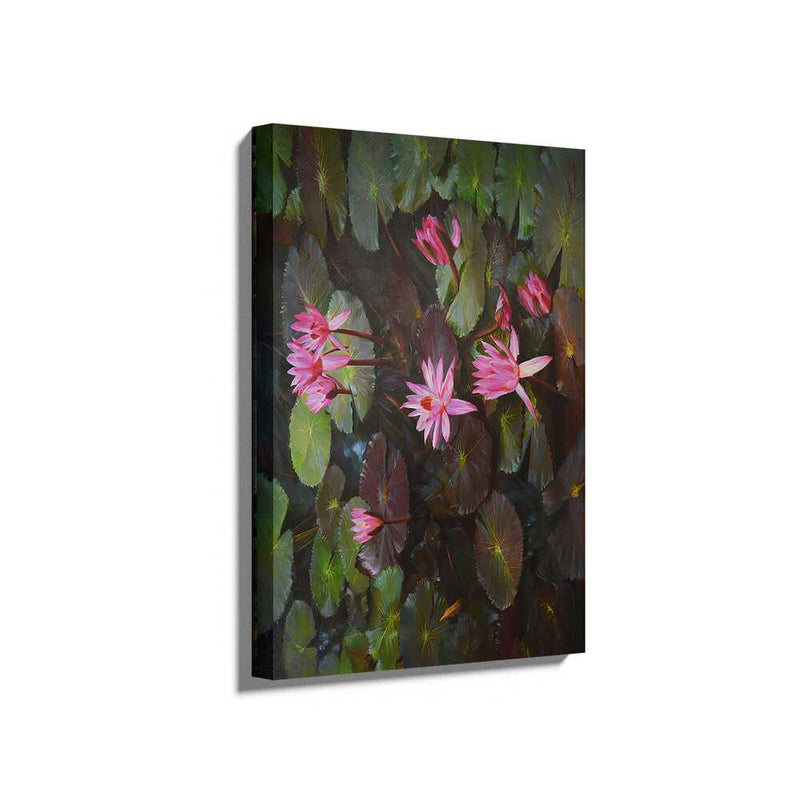 Picasoul - Picasoul Curated - Pink Lotus, Pink Watter Lily - Wall Decor