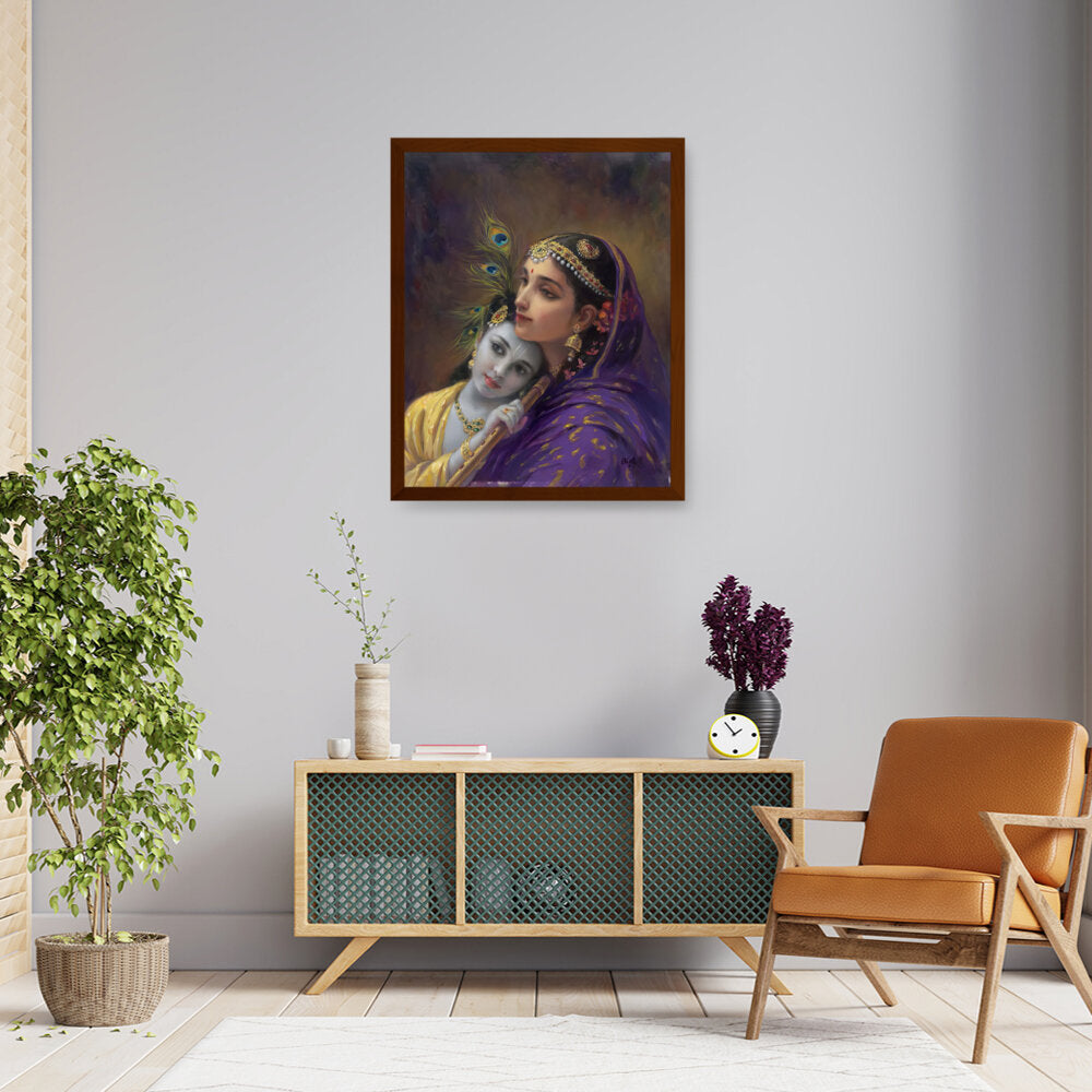 Yashoda Krishna - Framed Canvas