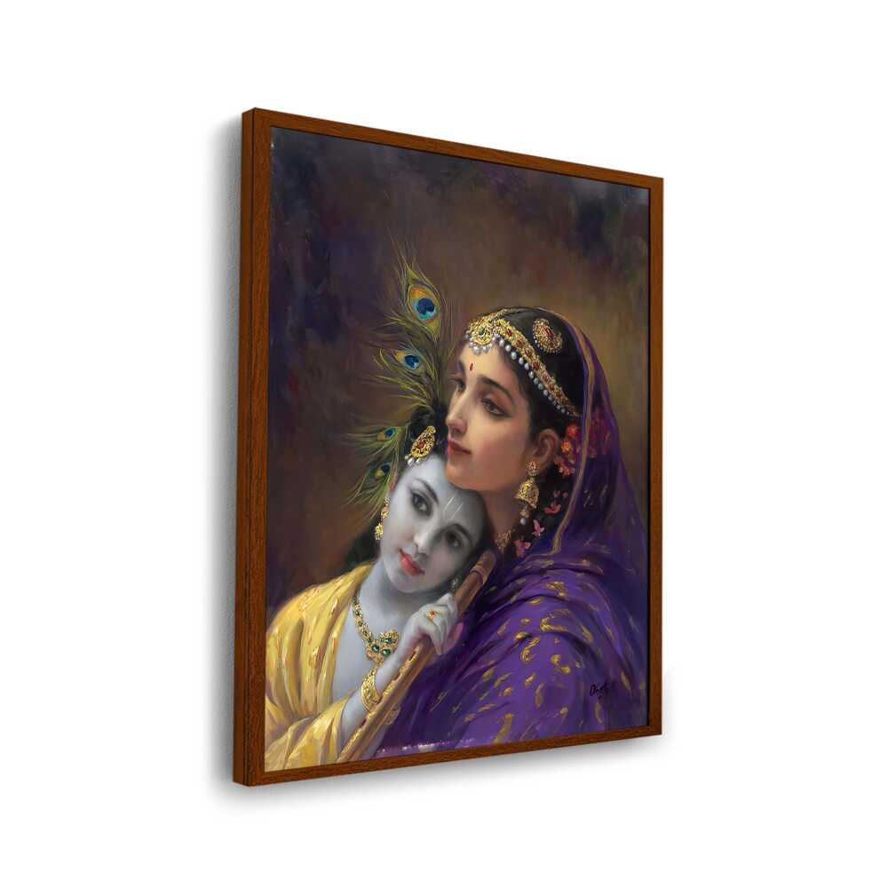 Yashoda Krishna - Framed Canvas