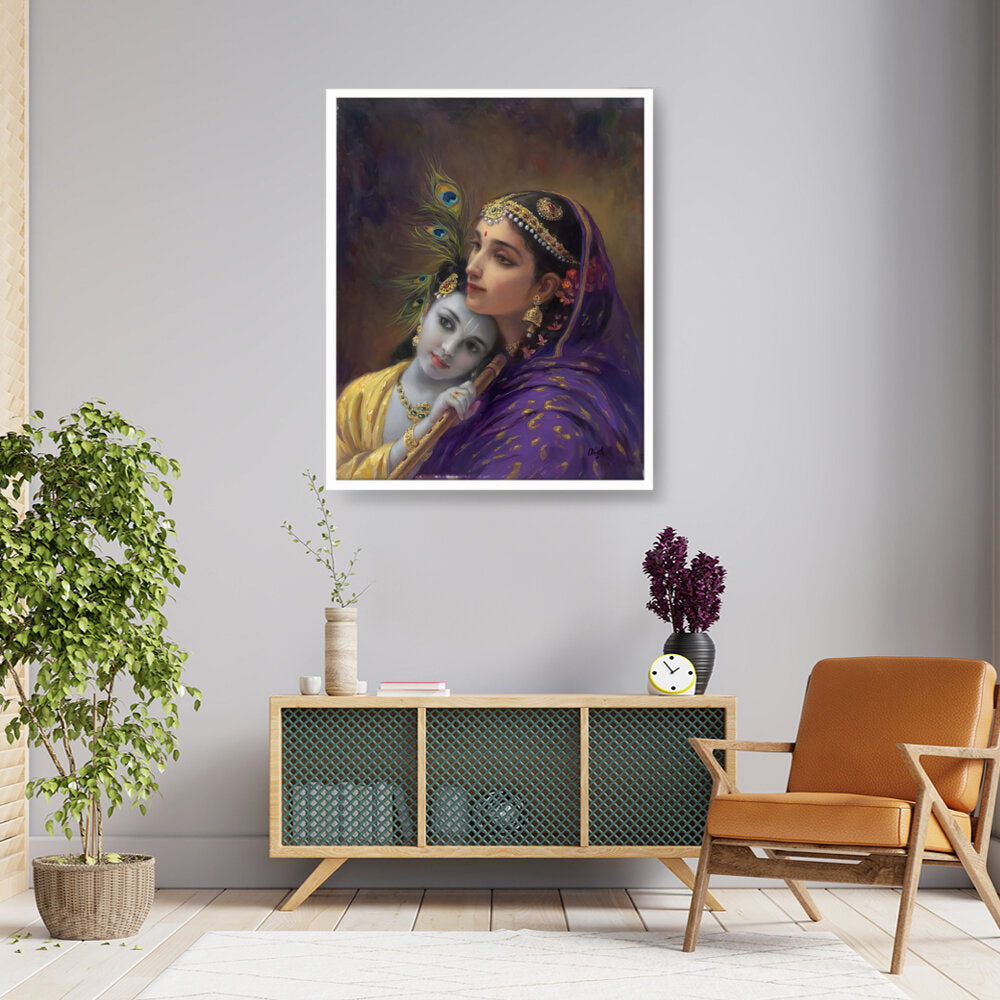 Yashoda Krishna - Framed Canvas