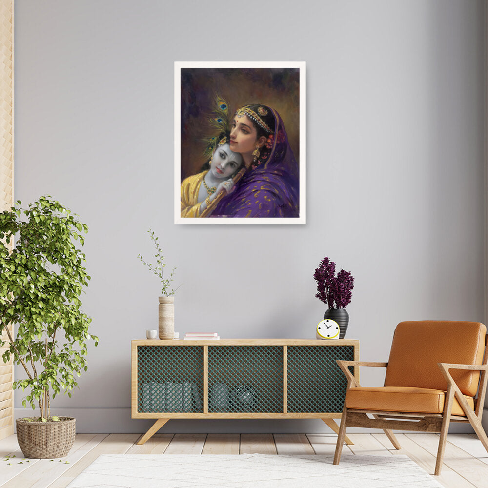 Yashoda Krishna - Framed Canvas