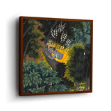 Krishna's Longing For Radha - Framed Canvas