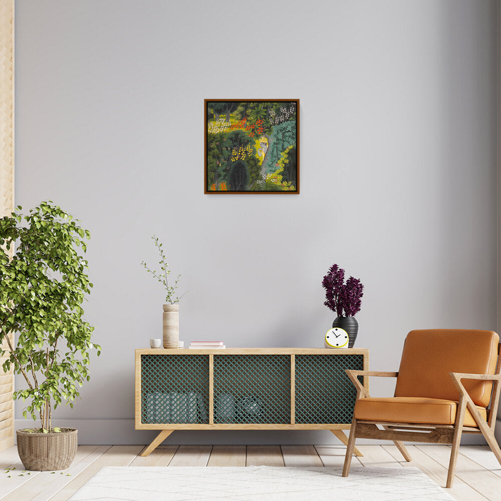 Lord Krishna -Gita Govinda - FLOATING FRAME