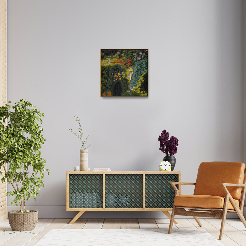 Lord Krishna -Gita Govinda - FLOATING FRAME