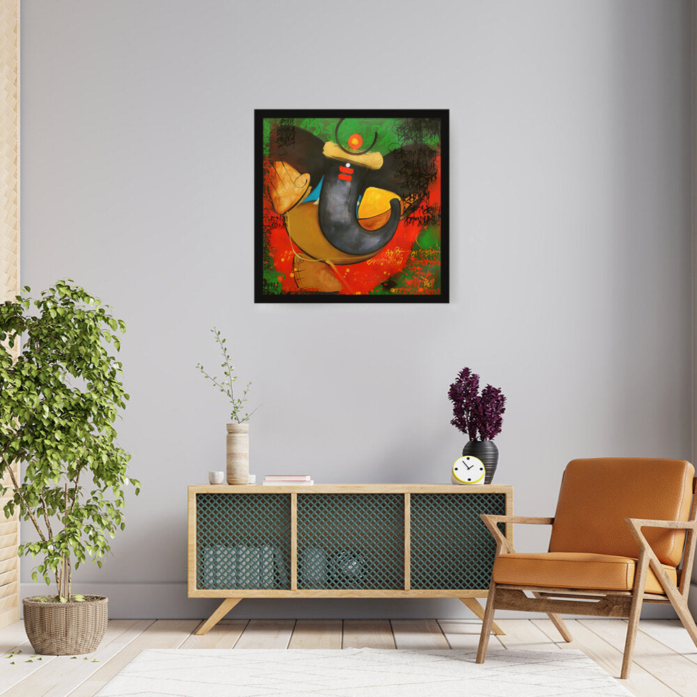 Vignaharta - Framed Canvas