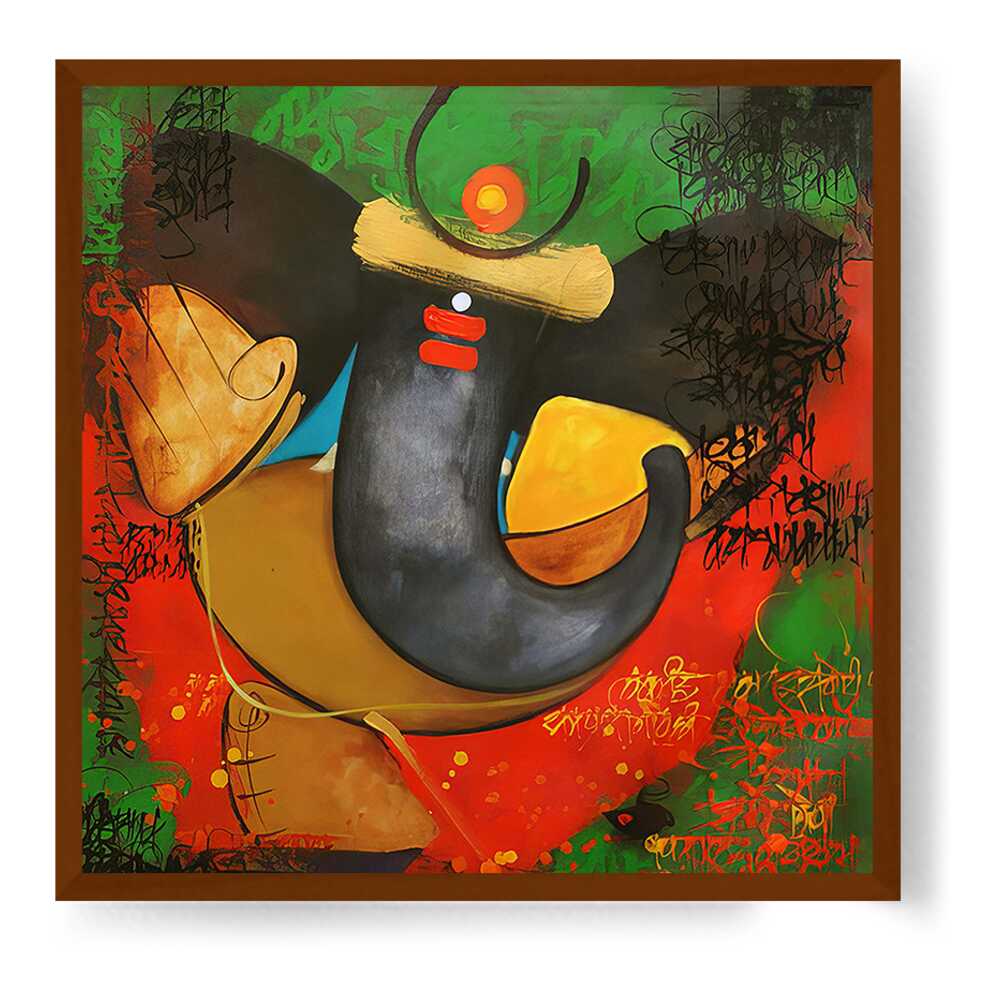 Vignaharta - Framed Canvas