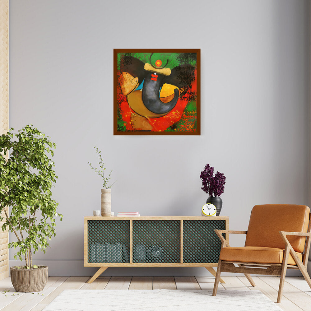 Vignaharta - Framed Canvas