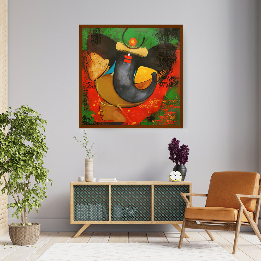 Vignaharta - Framed Canvas