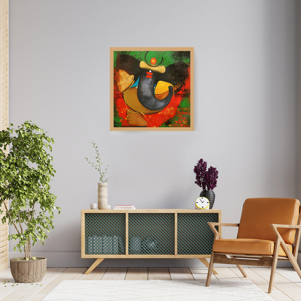 Vignaharta - Framed Canvas