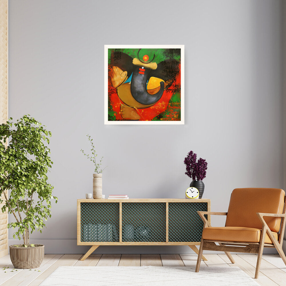 Vignaharta - Framed Canvas