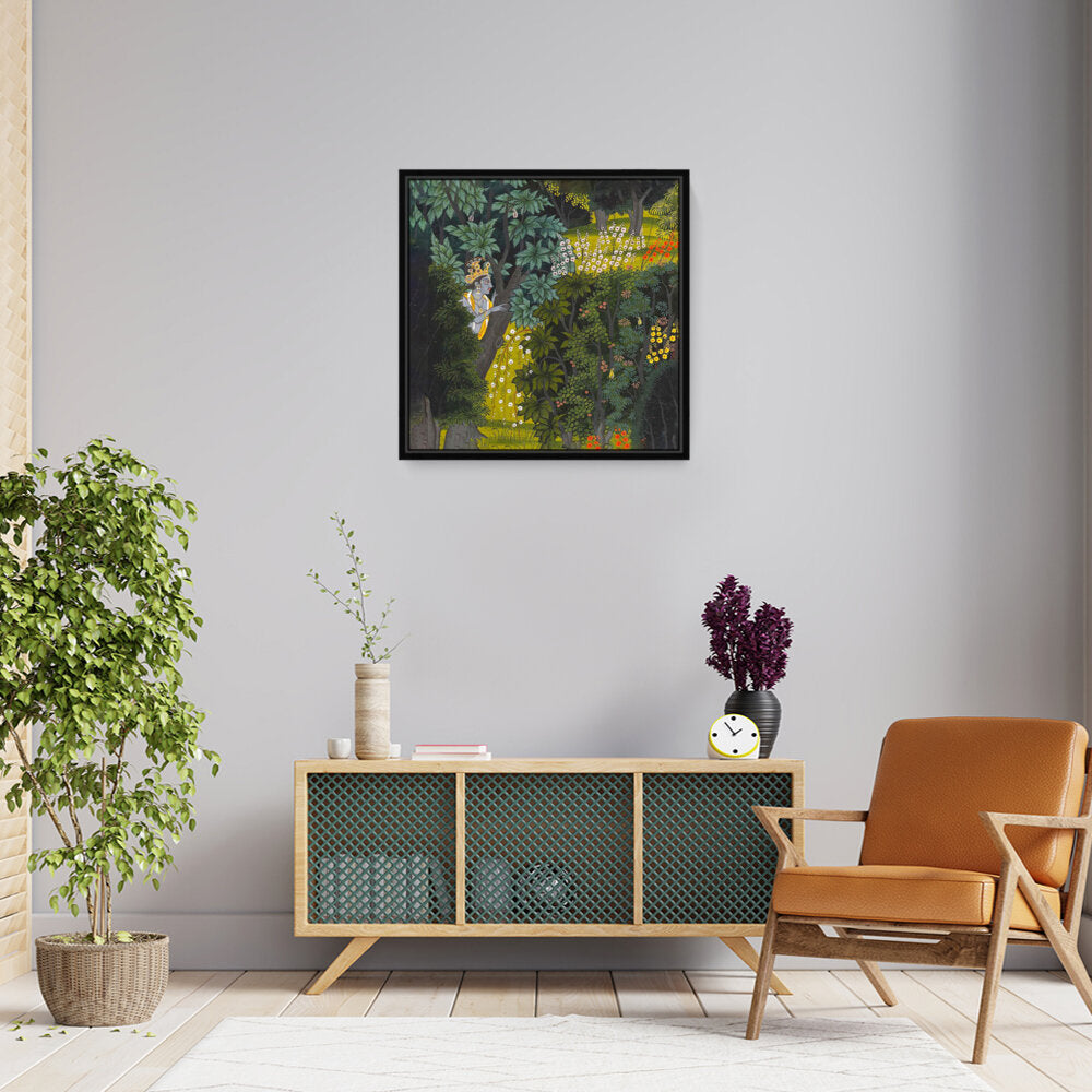 Krishna Art - FLOATING FRAME