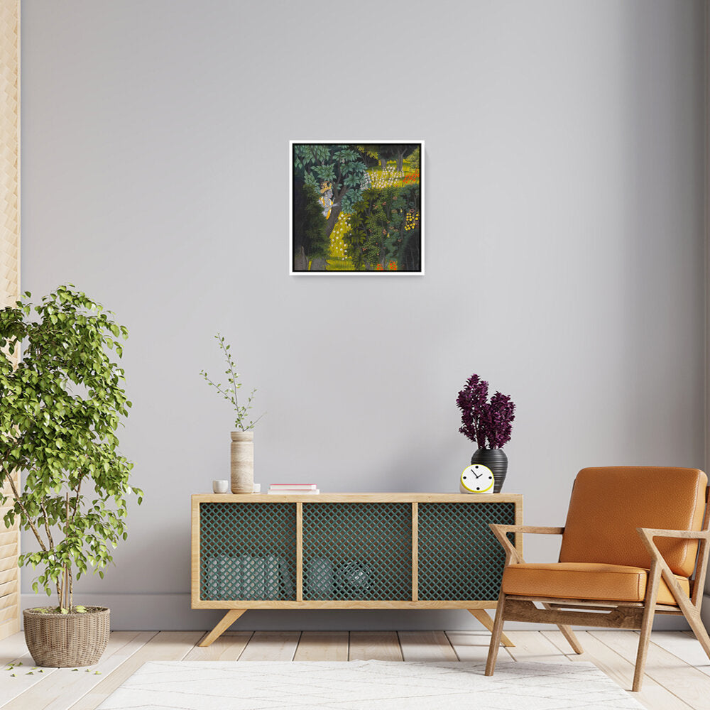 Krishna Art - FLOATING FRAME