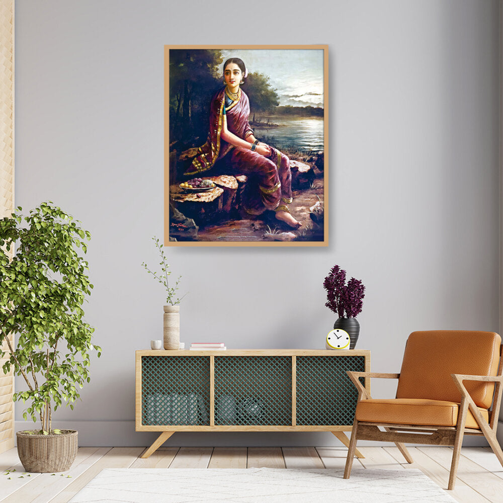 RADHA Painting - Framed Canvas