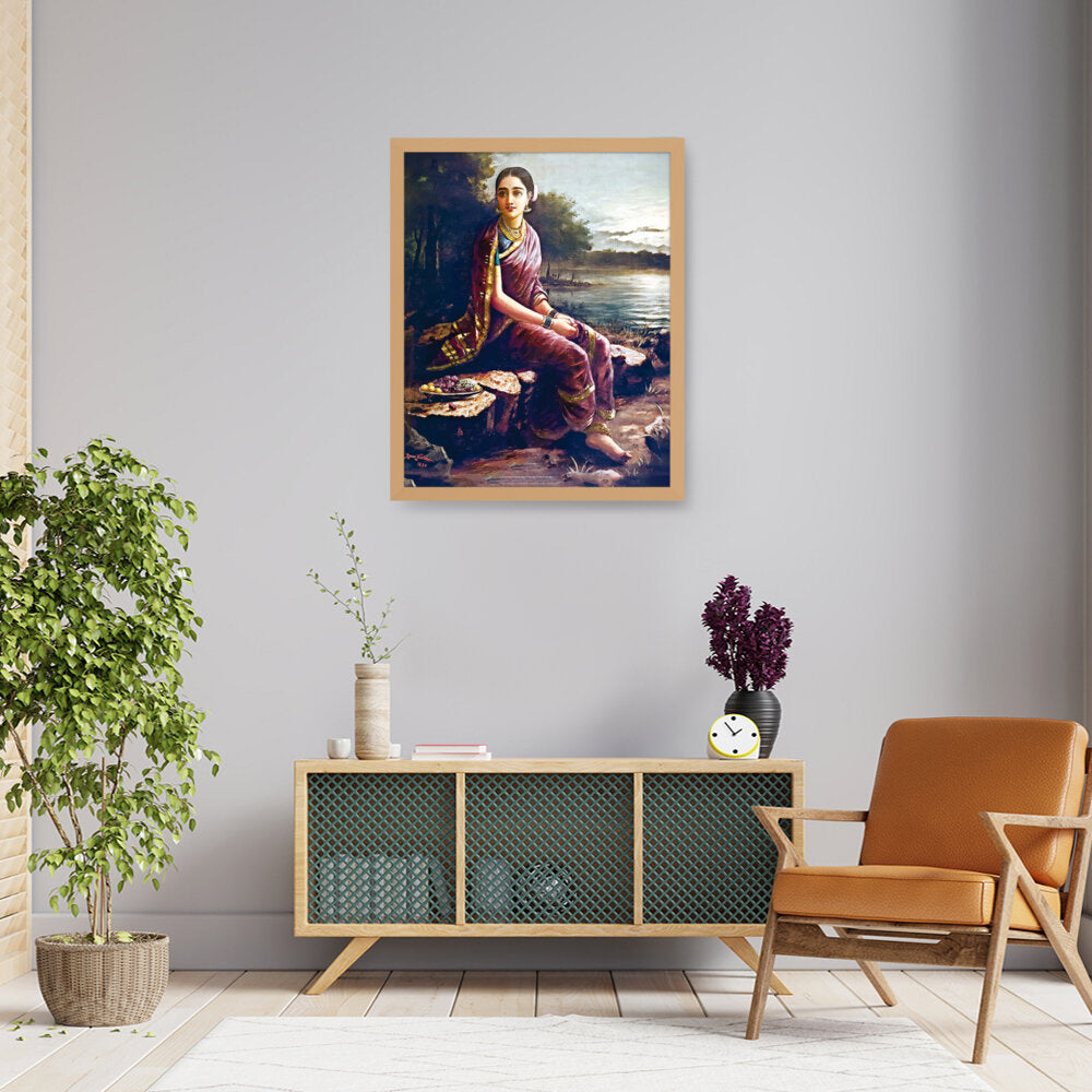 RADHA Painting - Framed Canvas
