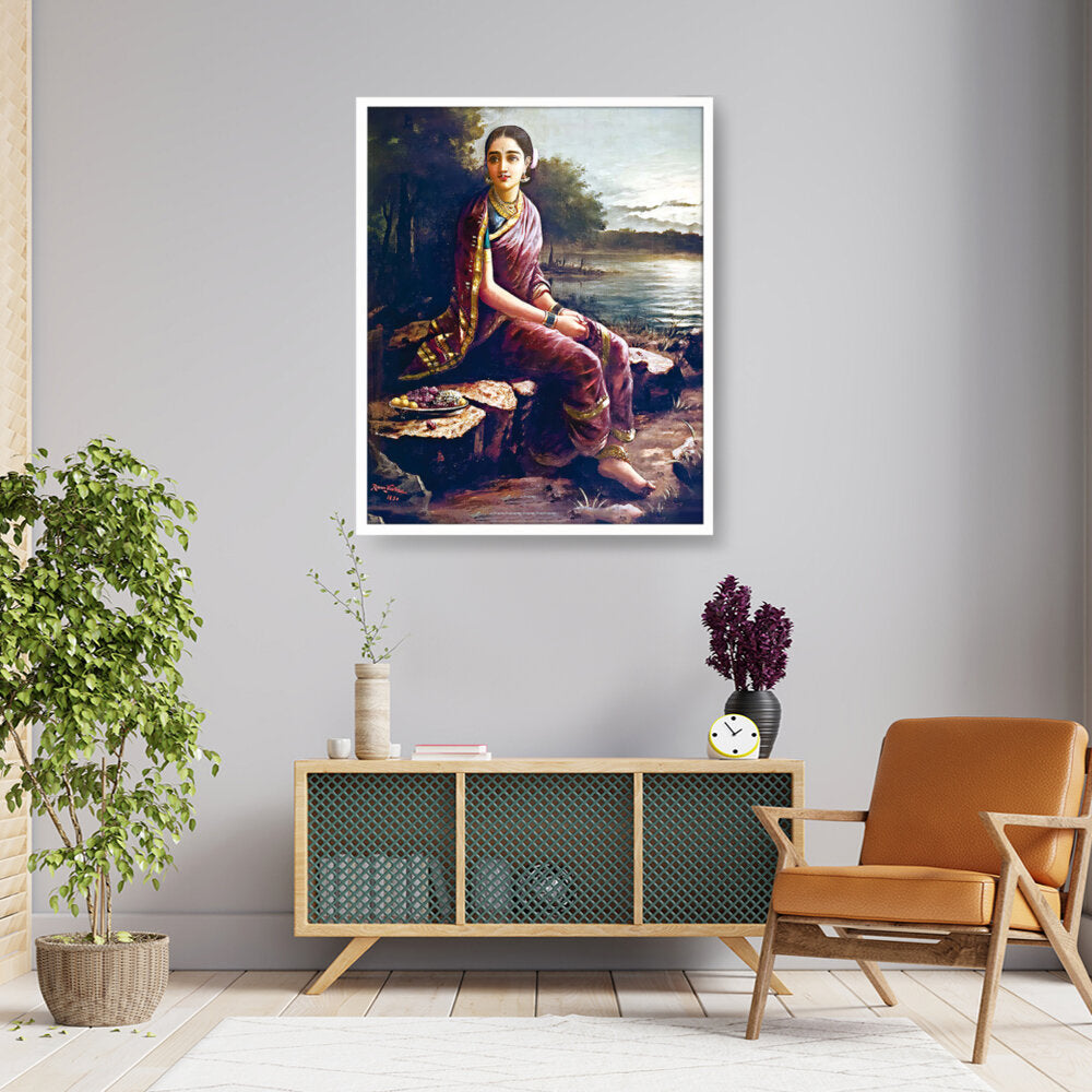 RADHA Painting - Framed Canvas