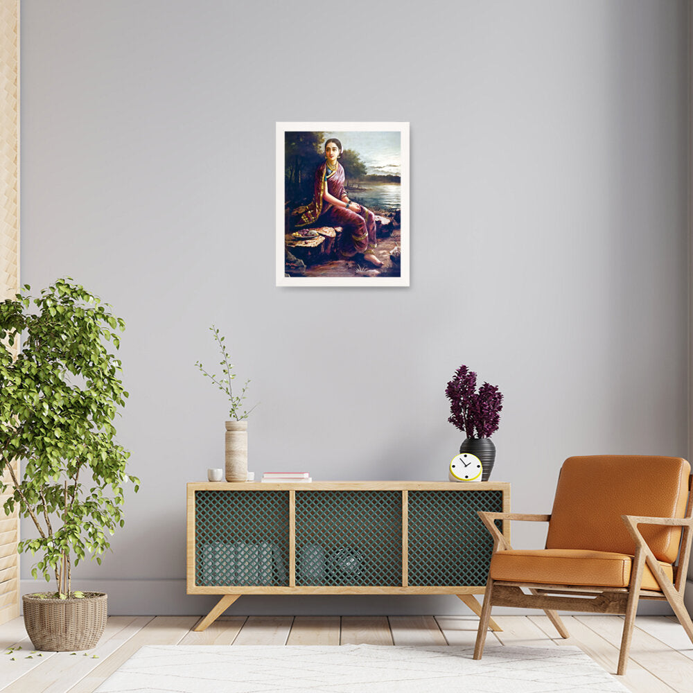 RADHA Painting - Framed Canvas