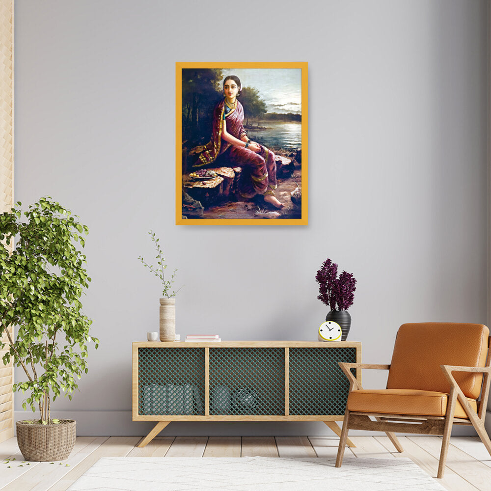 RADHA Painting - Framed Canvas