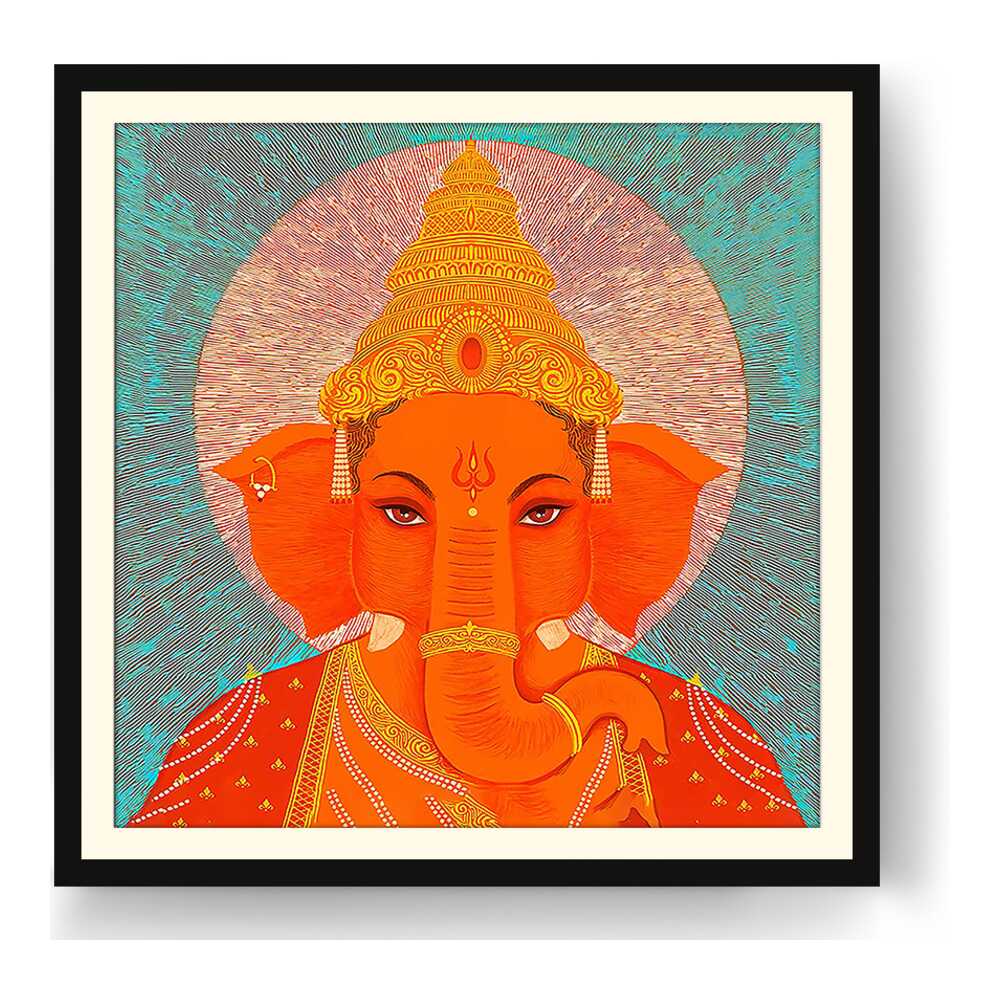 Ganesha - WALL MOUNT FRAME