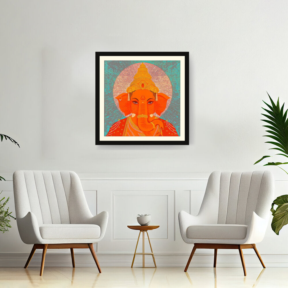 Ganesha - WALL MOUNT FRAME