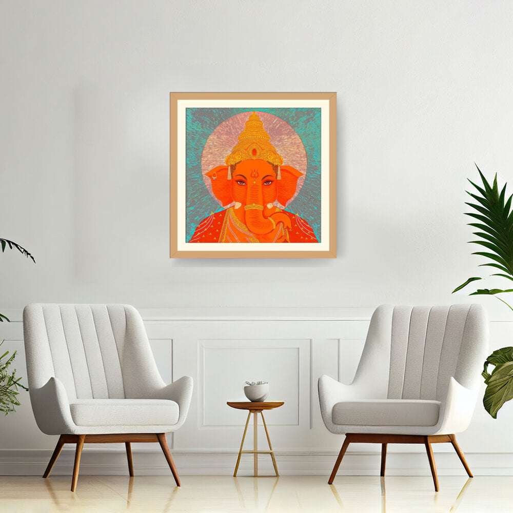 Ganesha - WALL MOUNT FRAME