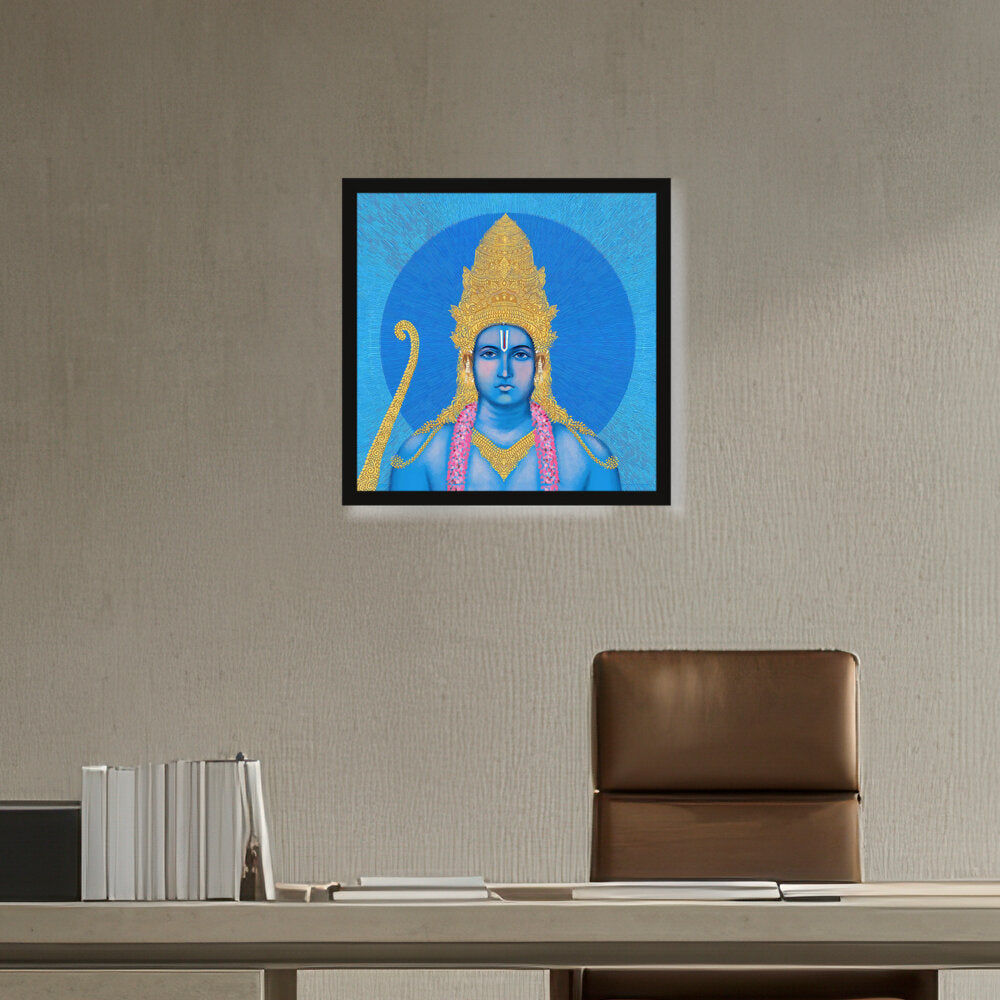 Prabhu Sri Ram - Framed Canvas