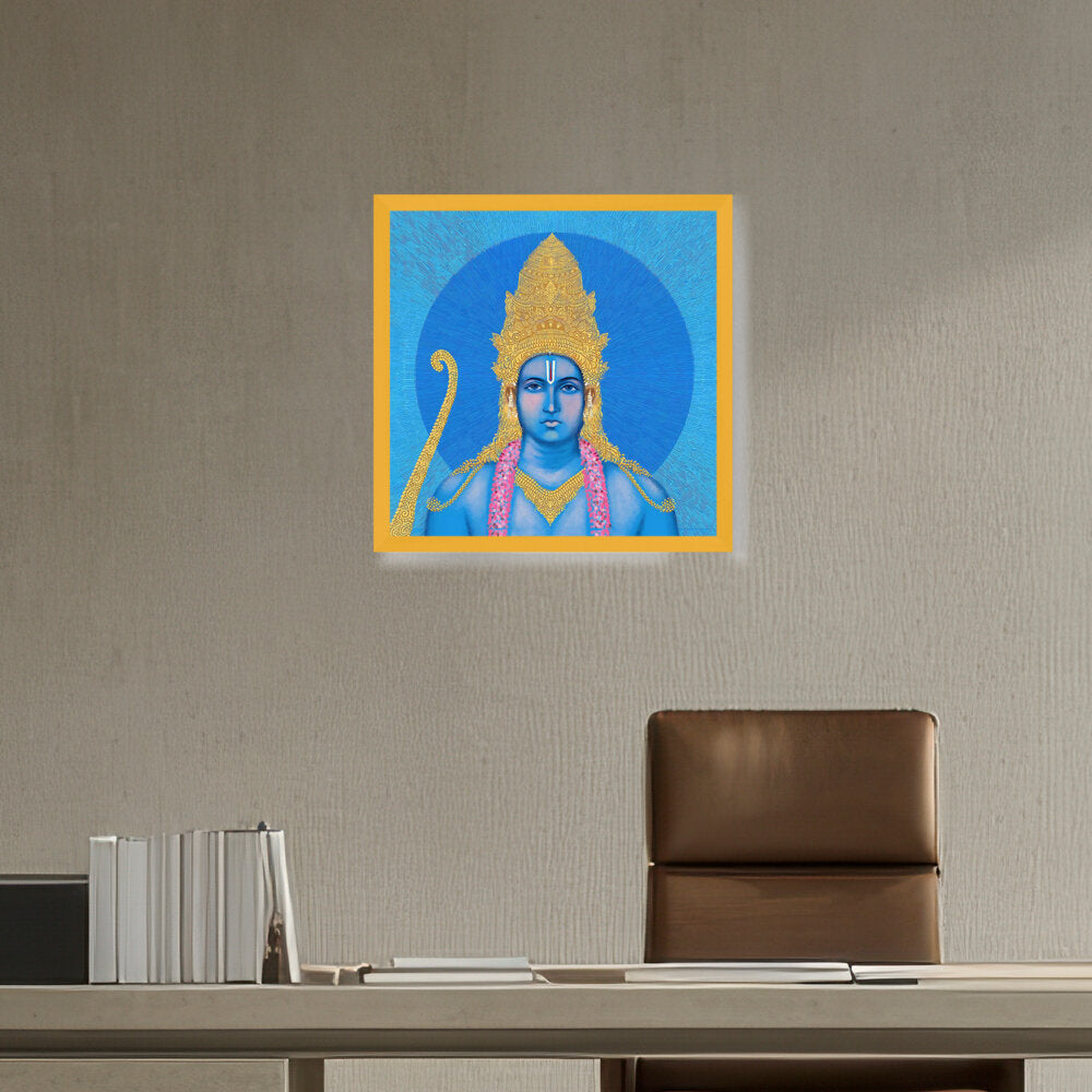 Prabhu Sri Ram - Framed Canvas