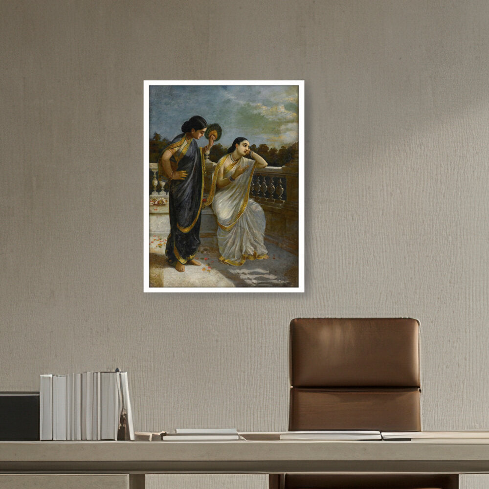 Untitled (Damayanti) - Framed Canvas