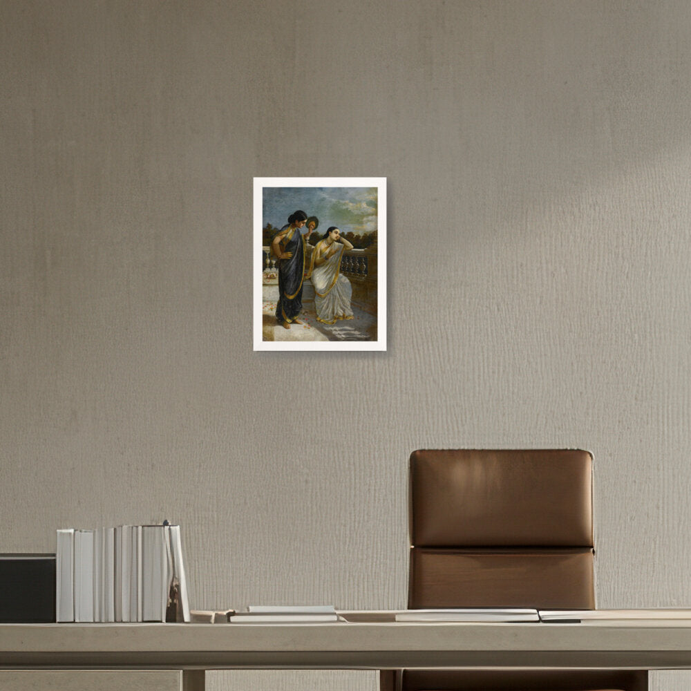 Untitled (Damayanti) - Framed Canvas