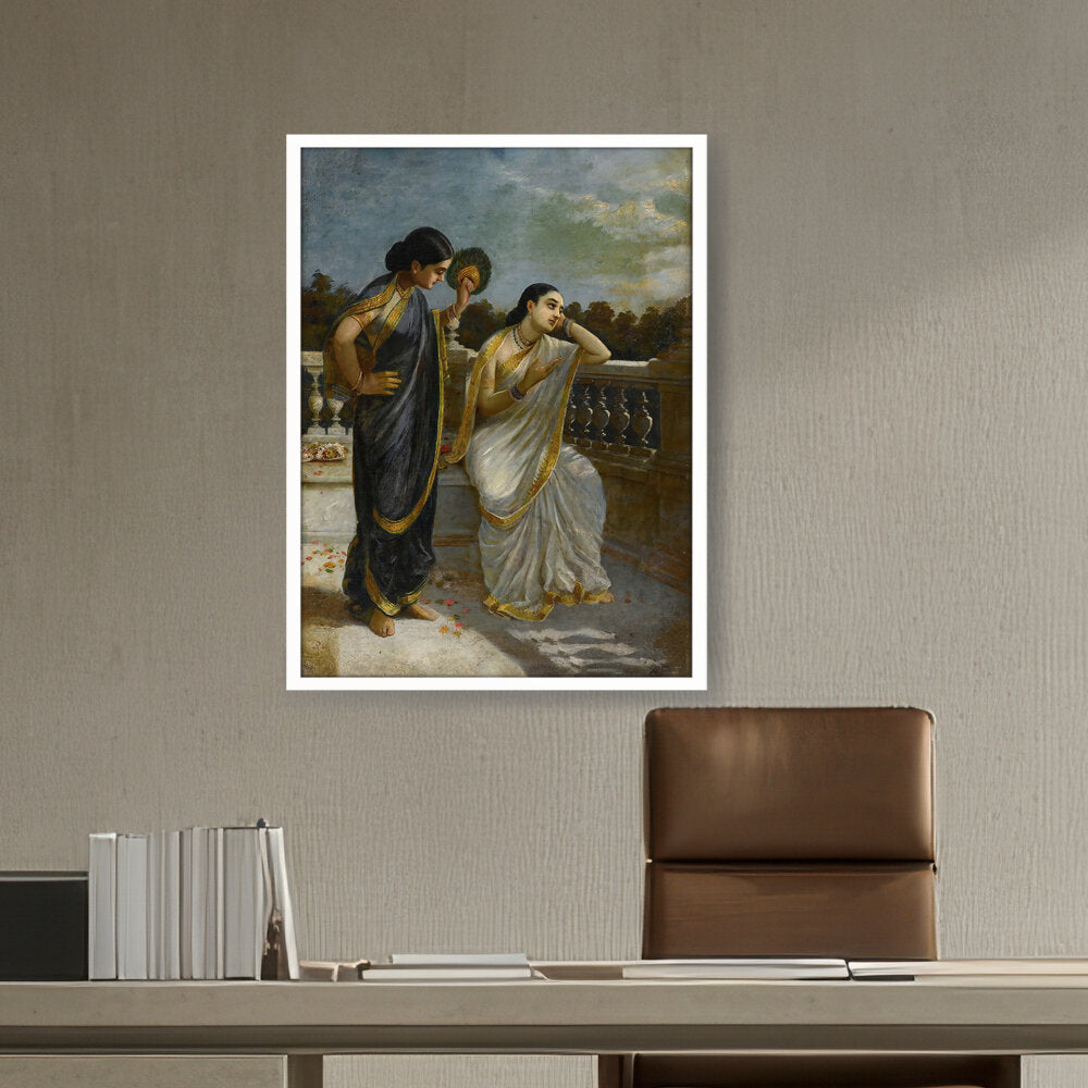 Untitled (Damayanti) - Framed Canvas