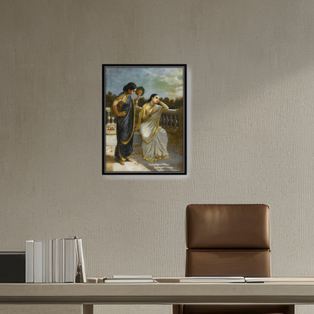 Untitled (Damayanti) - FLOATING FRAME