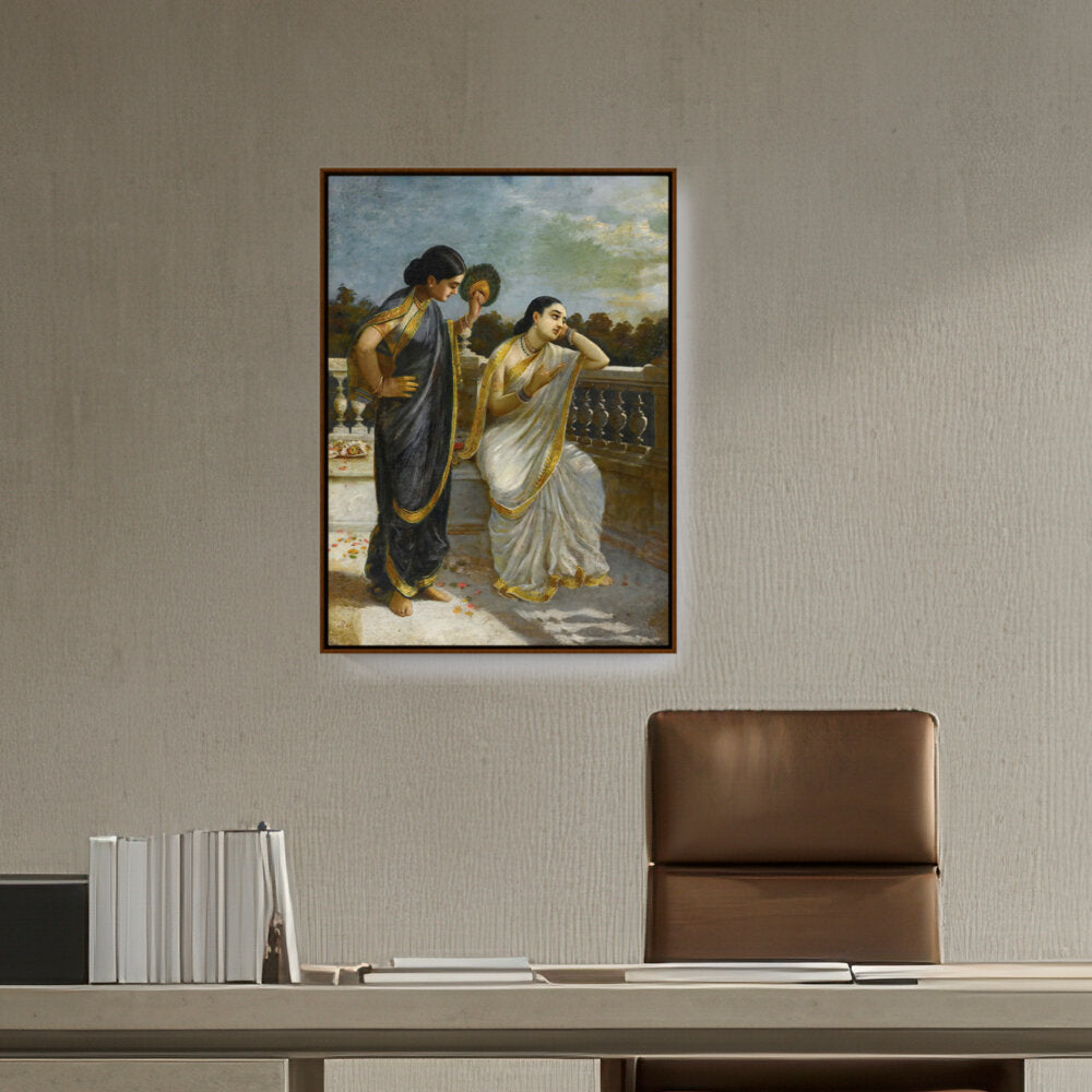 Untitled (Damayanti) - FLOATING FRAME