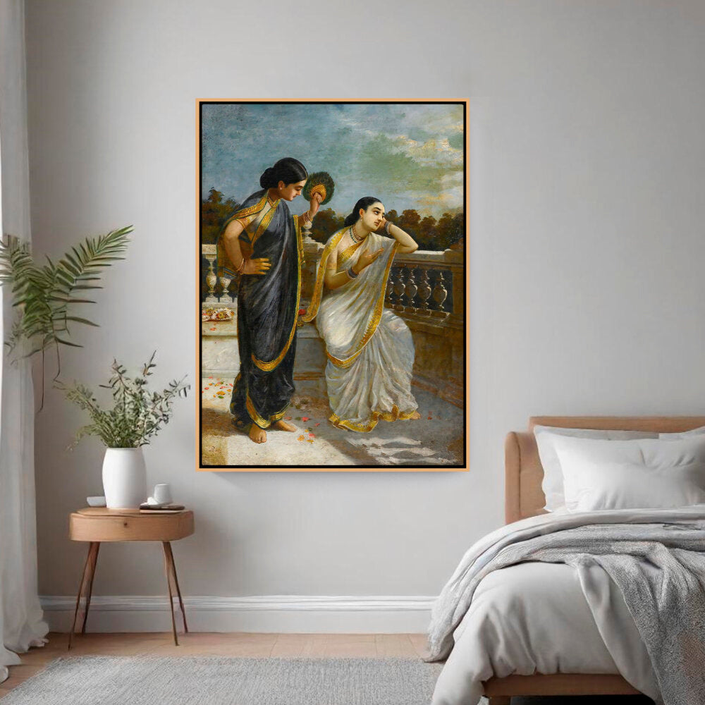 Untitled (Damayanti) - FLOATING FRAME