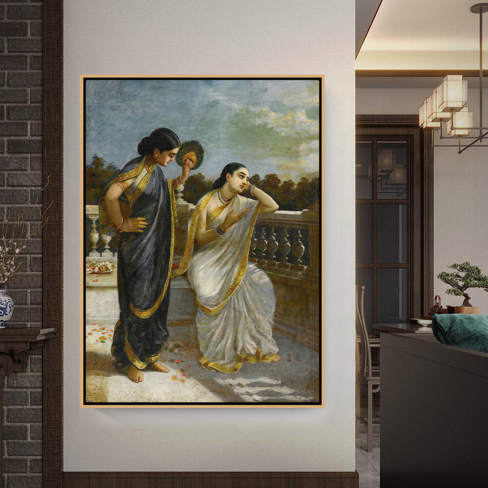 Untitled (Damayanti) - FLOATING FRAME